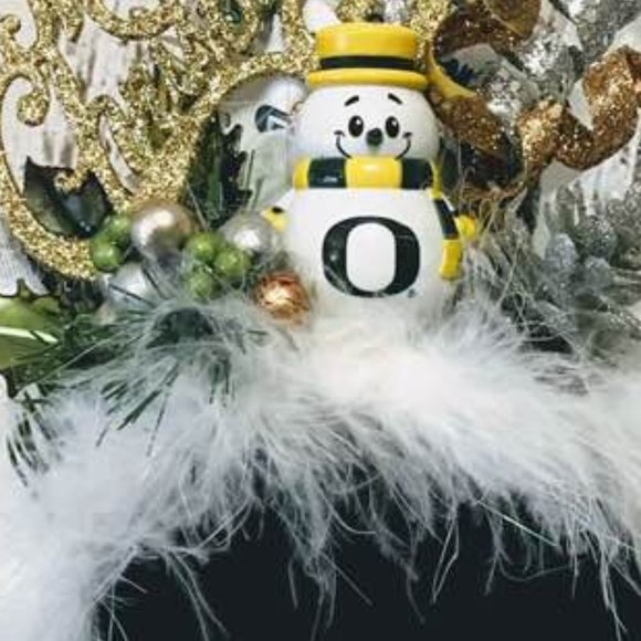 Christmas Ugly Sweater Contest Headband, University of Oregon Duck Football Head main image 10
